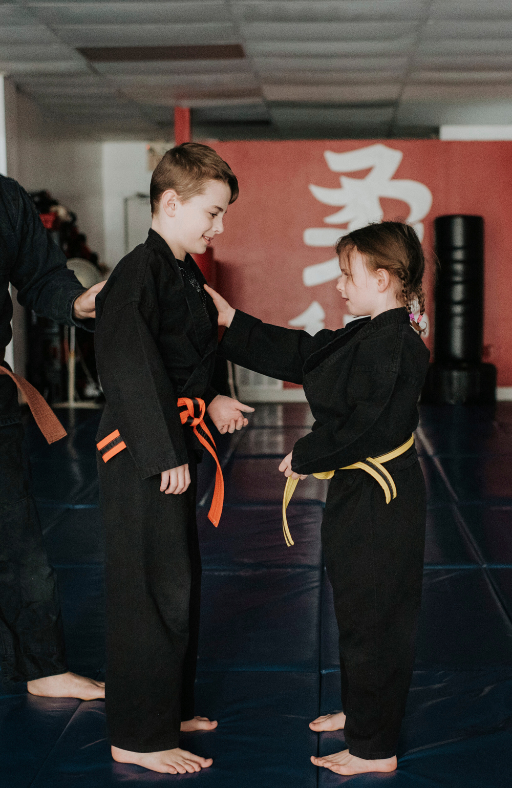 Kids Jiu Jitsu Training